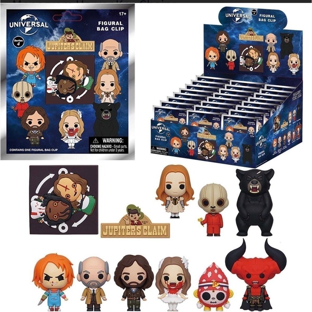Universal‎ Horror Series 4 3D Foam Bag Clip
